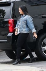 DEMI LOVATO Out and About in Los Angeles 11/07/2018