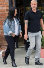 DEMI LOVATO Out and About in Los Angeles 11/07/2018