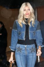 DEVON WINDSOR in Double Denim Out in New York 11/06/2018