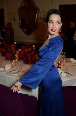 DITA VON TEESE at Jenny Packham x Dita Von Teese Dinner in London 11/11/2018