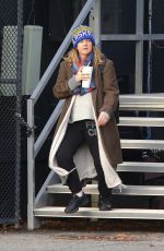 DREW BARRYMORE at a Heliport in New York 11/26/2018
