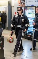 DUA LIPA Arrives at Airport in Berlin 11/15/2018