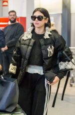 DUA LIPA Arrives at Airport in Berlin 11/15/2018