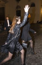 DUA LIPA Night Out in Rome 11/20/2018
