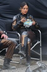EIZA GONZALEZ on the Set of King Kong vs Godzilla in Honolulu 11/15/2018
