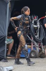EIZA GONZALEZ on the Set of King Kong vs Godzilla in Honolulu 11/15/2018