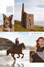 ELEANOR THOMLINSON in Town & Country Magazine, UK December 2018