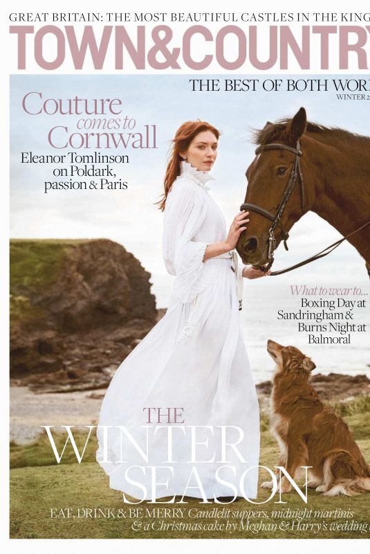 ELEANOR THOMLINSON in Town & Country Magazine, UK December 2018
