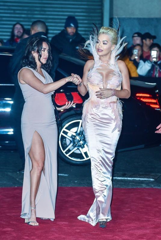 ELENA and RITA ORA at Evening Standard Theatre Awards 2018 in London 11/18/2018