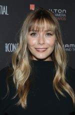 ELIYABETH OLSEN at Hamilton Behind the Camera Awards in Los Angeles 11/04/2018