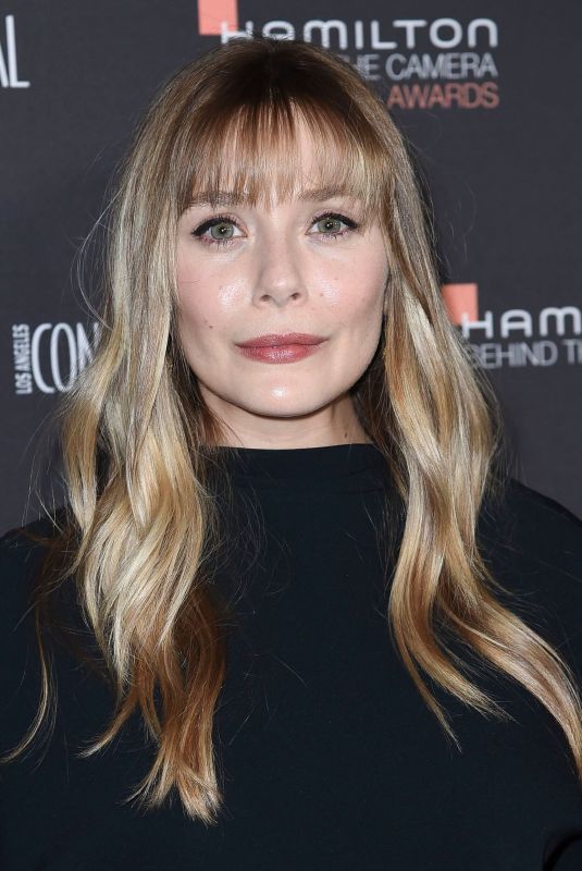 ELIYABETH OLSEN at Hamilton Behind the Camera Awards in Los Angeles 11/04/2018