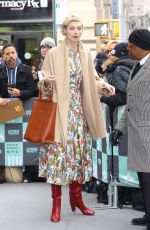 ELIZABETH DEBICKI Arrives at AOL Build Series in New York 11/12/2018