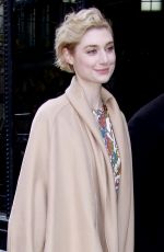 ELIZABETH DEBICKI Arrives at AOL Build Series in New York 11/12/2018