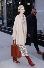 ELIZABETH DEBICKI Arrives at AOL Build Series in New York 11/12/2018