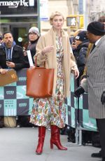 ELIZABETH DEBICKI Arrives at AOL Build Series in New York 11/12/2018