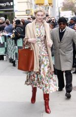 ELIZABETH DEBICKI Arrives at AOL Build Series in New York 11/12/2018