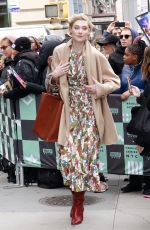 ELIZABETH DEBICKI Arrives at AOL Build Series in New York 11/12/2018