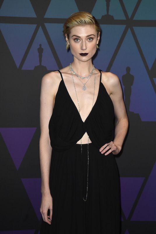 ELIZABETH DEBICKI at Governors Awards in Hollywood 11/18/2018