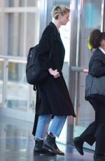 ELIZABETH DEBICKI at JFK Airport in New York 11/09/2018