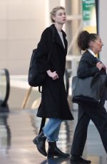 ELIZABETH DEBICKI at JFK Airport in New York 11/09/2018