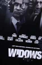 ELIZABETH DEBICKI at Widows Special Screening in New York 11/11/2018