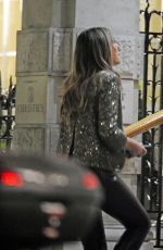 ELIZABETH HURLEY Night Out in London 11/09/2018