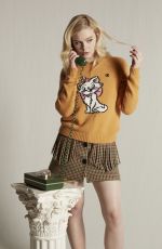 ELLE FANNING for Miu Miu Famous Cats 2018 Campaign