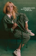 ELLE FANNING in Glamour Magazine, Germany December 2018 Issue