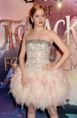 ELLIE BAMBER at The Nutcracker and the Four Realms Premiere in London 11/01/2018