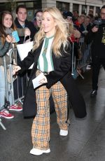 ELLIE GOULDING Arrives at BBC Studios in London 11/28/2018