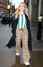 ELLIE GOULDING Arrives at BBC Studios in London 11/28/2018