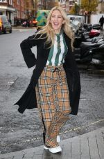 ELLIE GOULDING Arrives at BBC Studios in London 11/28/2018