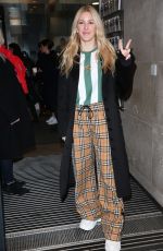 ELLIE GOULDING Arrives at BBC Studios in London 11/28/2018