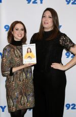 ELLIE KEMPER at 92Y Promotes Her My Squirrel Days Book in New York 11/26/2018