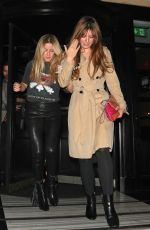 ELLLIE GOULDING Leaves Ruya Restaurant in London 11/10/2018