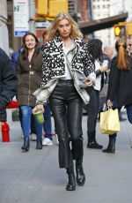 ELSA HOSK Out in New York 11/20/2018
