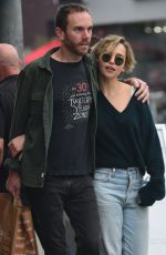 EMILIA CLARKE and Charlie McDowel Out in Venice Beach 11/04/2018