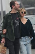 EMILIA CLARKE and Charlie McDowel Out in Venice Beach 11/04/2018