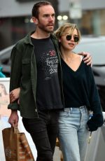 EMILIA CLARKE and Charlie McDowel Out in Venice Beach 11/04/2018