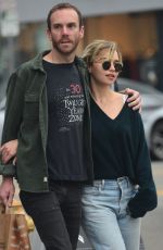 EMILIA CLARKE and Charlie McDowel Out in Venice Beach 11/04/2018