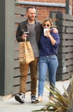 EMILIA CLARKE and Charlie McDowel Out in Venice Beach 11/10/2018
