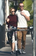 EMILIA CLARKE and Charlie McDowel Out Shopping in Venice Beach 11/11/2018