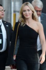 EMILY BLUNT Arrives at Jimmy Kimmel Live in Hollyeood 11/14/2018