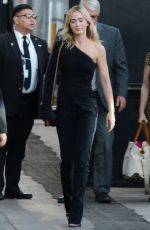 EMILY BLUNT Arrives at Jimmy Kimmel Live in Hollyeood 11/14/2018