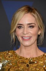 EMILY BLUNT at Governors Awards in Hollywood 11/18/2018