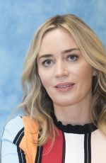 EMILY BLUNT at Mary Poppins Returns Press Conference in Beverly Hills 11/28/2018