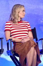 EMILY BLUNT at Mary Poppins Returns Press Conference in Los Angeles 11/28/2018