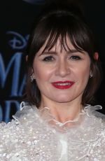 EMILY MORTIMER at Mary Poppins Returns Premiere in Hollywood 11/29/2018