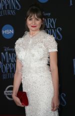 EMILY MORTIMER at Mary Poppins Returns Premiere in Hollywood 11/29/2018