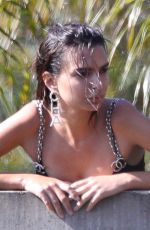 EMILY RATAJKOWSKI in Bikini on the Set of a Photoshoot in Sydney 11/13/2018